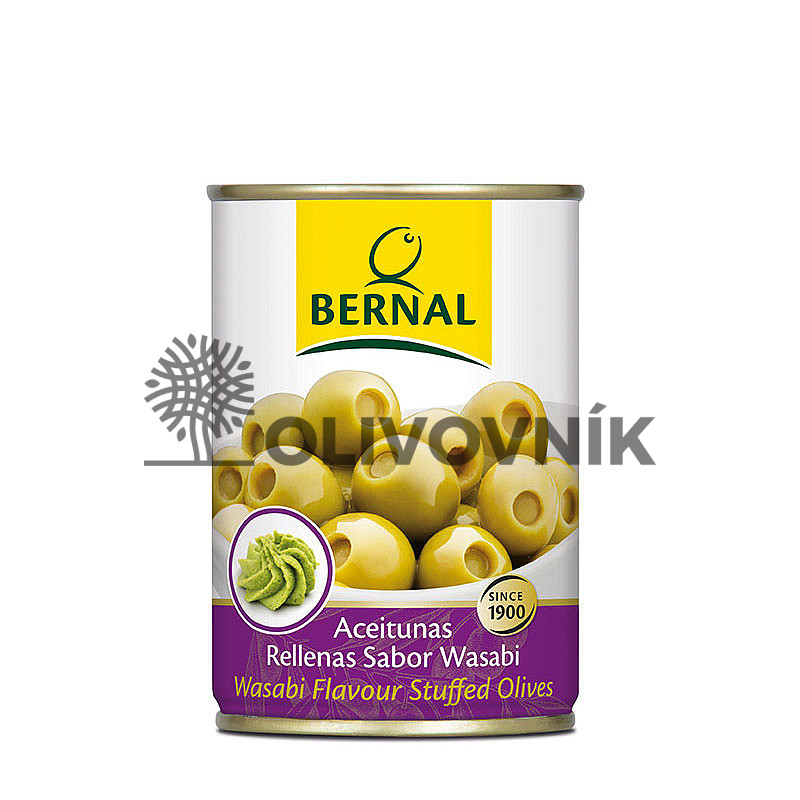 Olivy Bernal - plněné wasabi (120g)